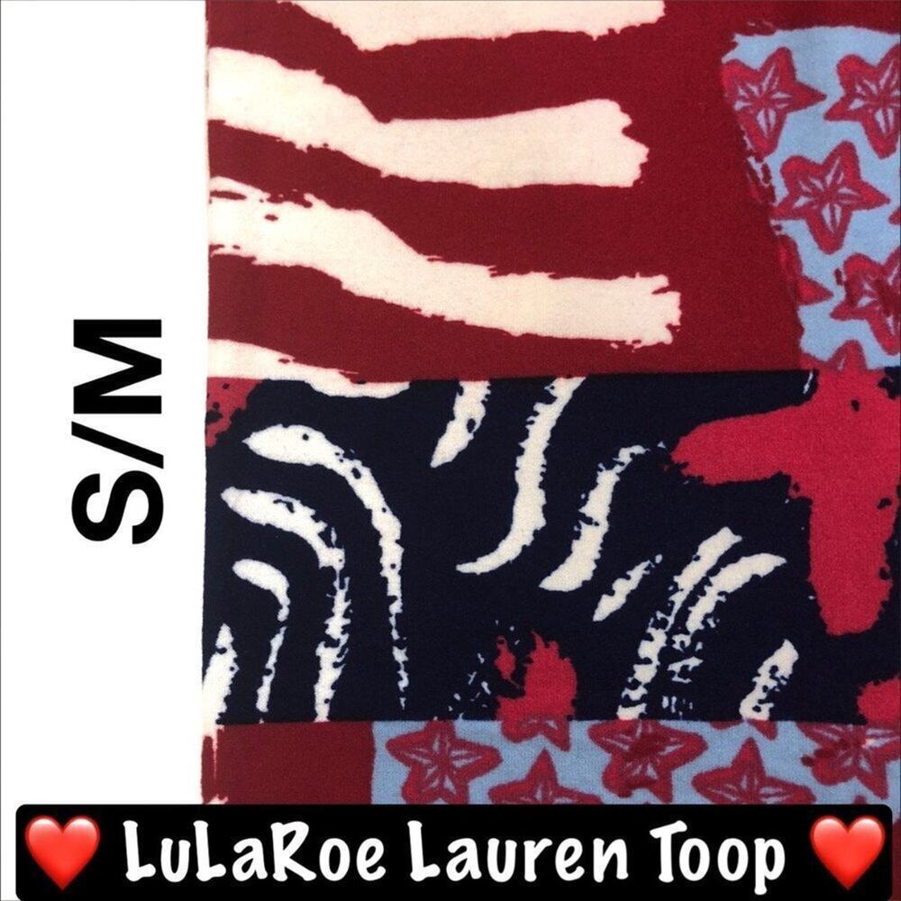 LuLaRoe Americana S/M Leggings brand new